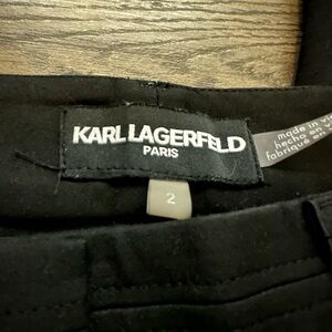 Karl Lagerfeld Classic Black Pants